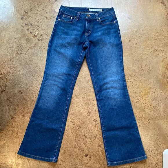 DKNY SOHO Dark Wash Bootcut flare‎ retro style jeans - Picture 1 of 9
